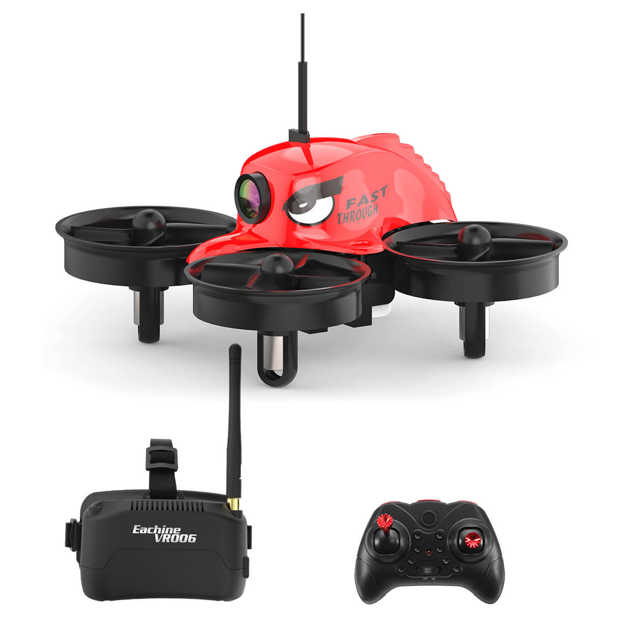 Eachine E013C Kit FPV Racing Drohne Drone FPVRacingDrone Goggles Remote FUnke Brille VR
