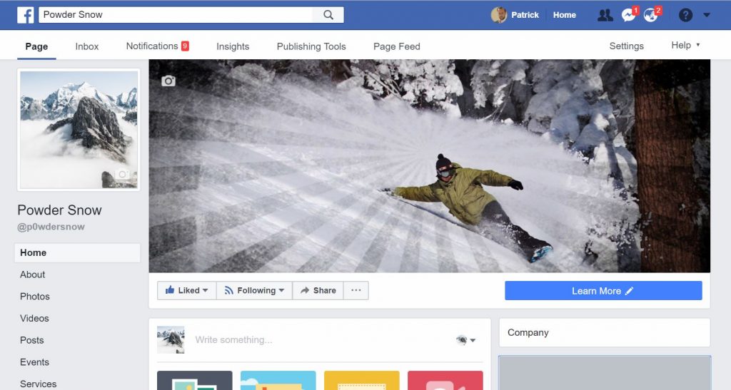 powdersnow facebook powder snow ski snowboard