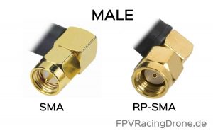 SMA Male vs RP SMA Male FPV
